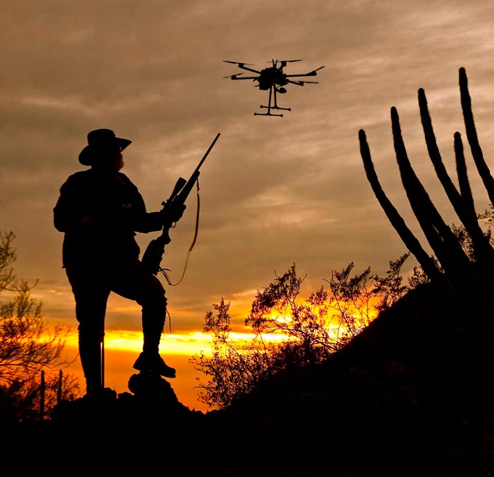 Квадрокоптер для охоты – описание лучших моделей